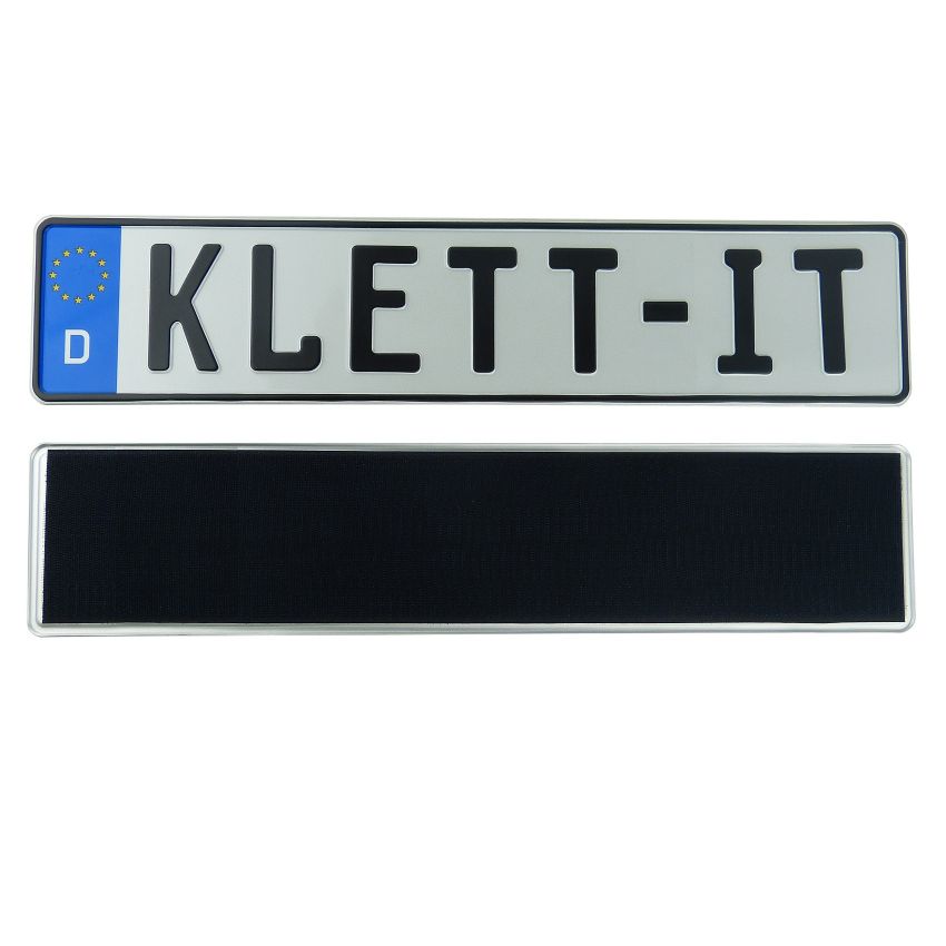 Kennzeichenhalter rahmenlos Klett-IT-1