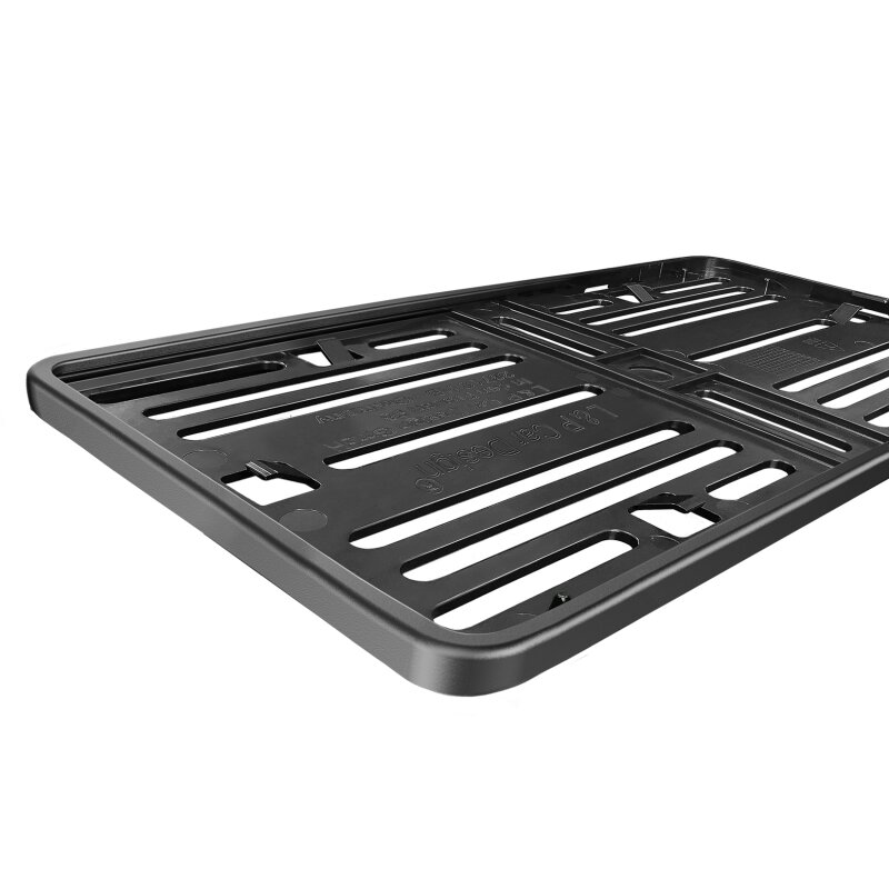 Kennzeichenhalter 240x130 mm – mit Rahmen für Motorrad, Roller & Co.-4